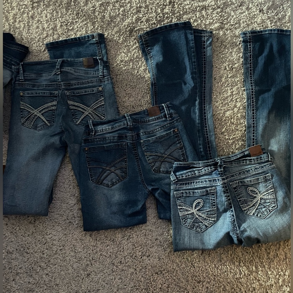 Wallflower midrise bootcut jeans